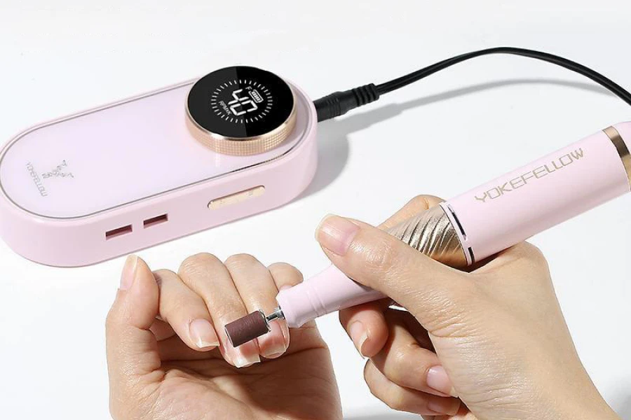 Portable Electric Nail Drill Kit